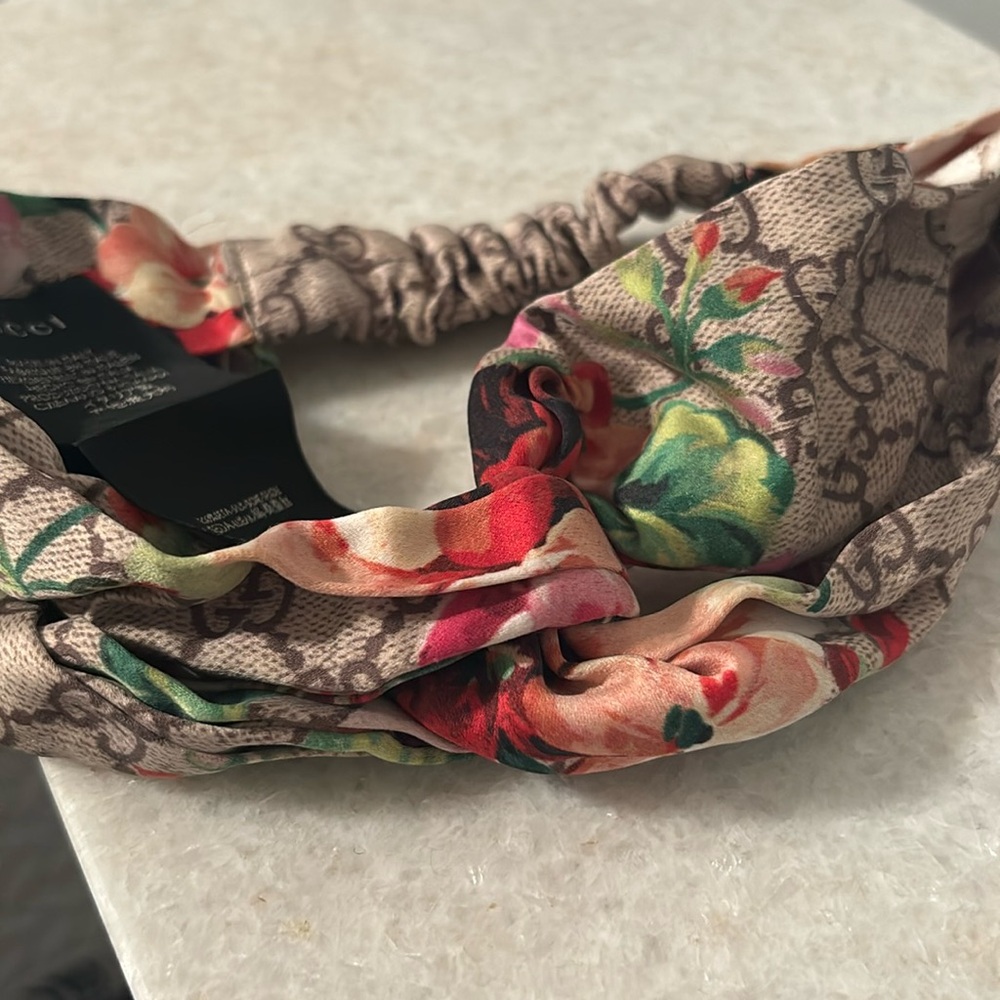 Gucci silk headband